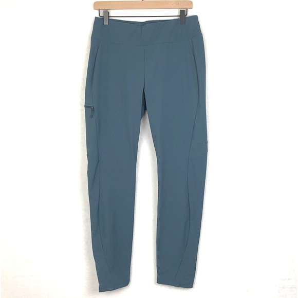 RAB Incline Pants Women's Sz L UK 14 Blue Matrix Camping Hiking Outdoors Stretch - Picture 1 of 10
